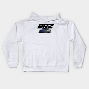 2022 Subaru BRZ Blue Kids Hoodie